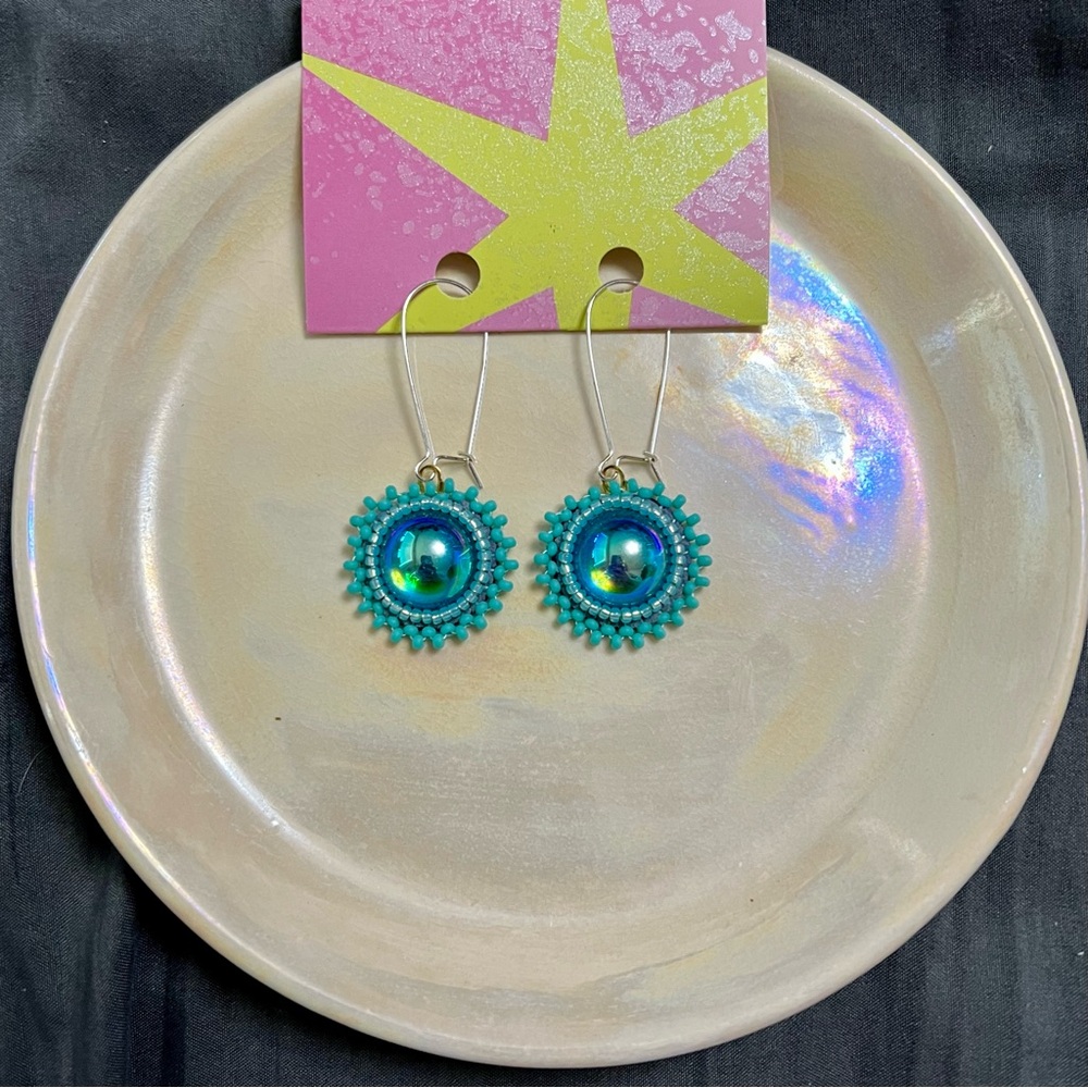 Eye-Catching Handmade Beaded Earrings